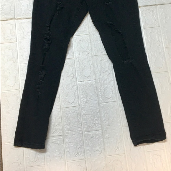 Fashion nova distressed jeans size 15/16 - Picture 5 of 10